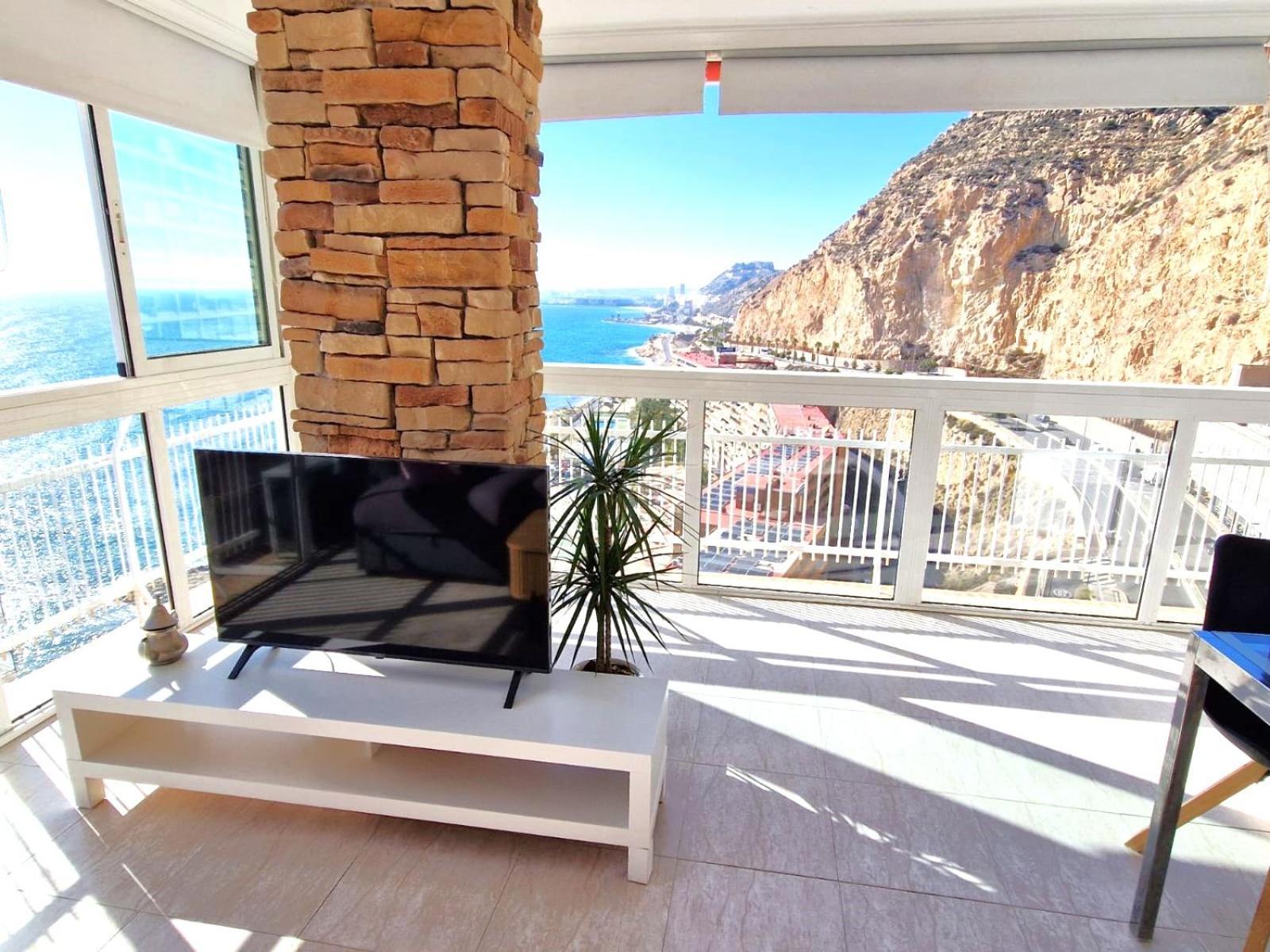 Vistas Al Mar. Gran Salon. Playa A 1 Minuto. Wifi Leilighet Alicante Eksteriør bilde