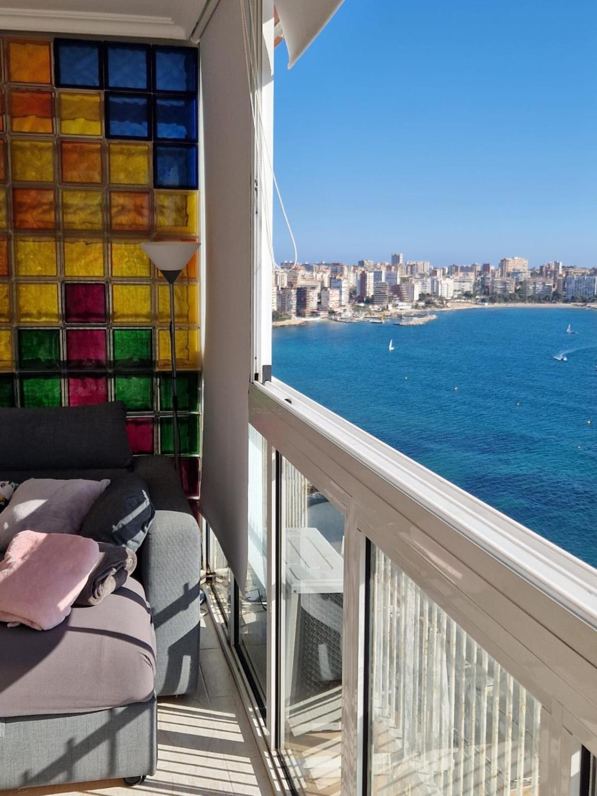 Vistas Al Mar. Gran Salon. Playa A 1 Minuto. Wifi Leilighet Alicante Eksteriør bilde