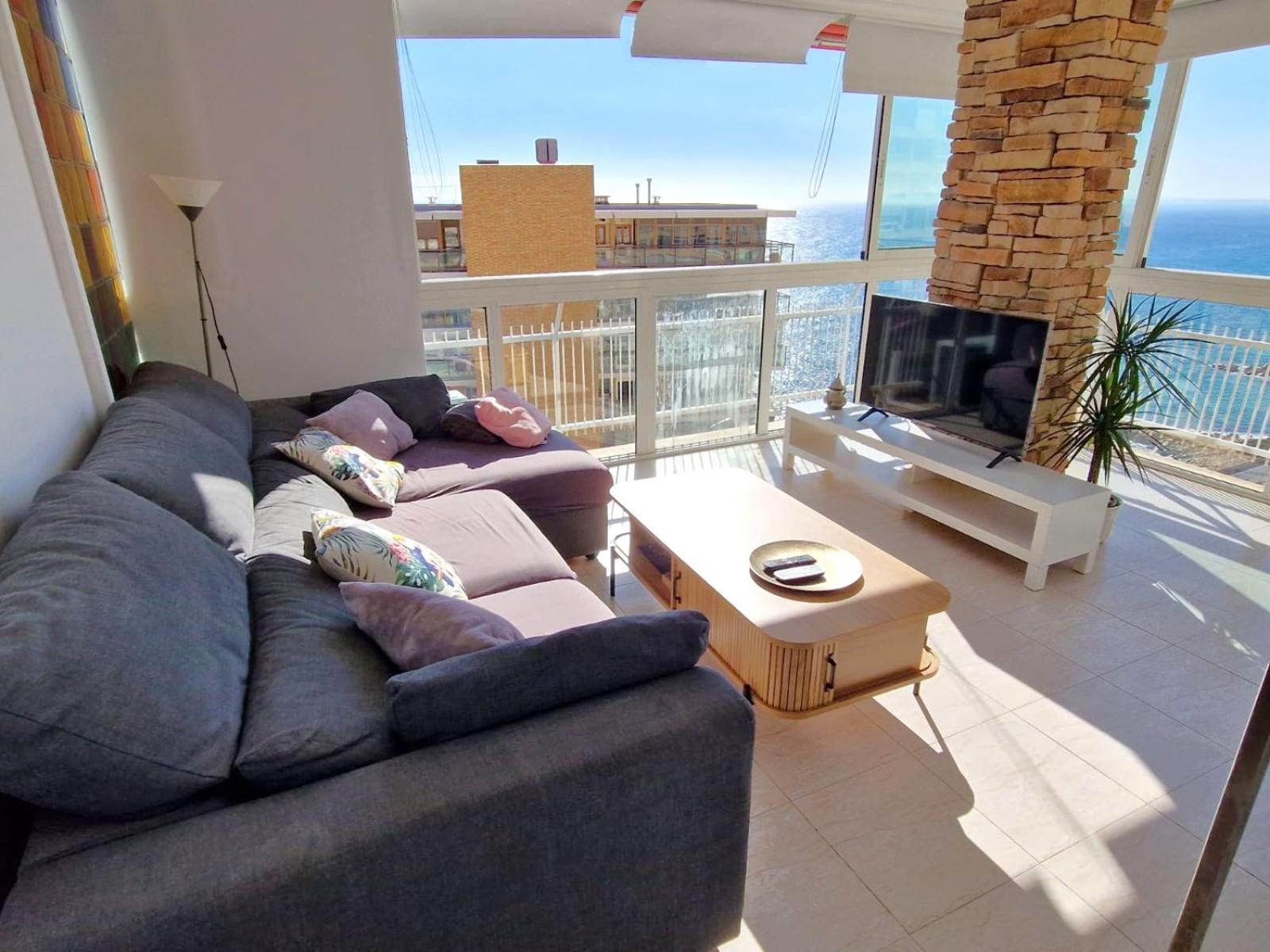 Vistas Al Mar. Gran Salon. Playa A 1 Minuto. Wifi Leilighet Alicante Eksteriør bilde