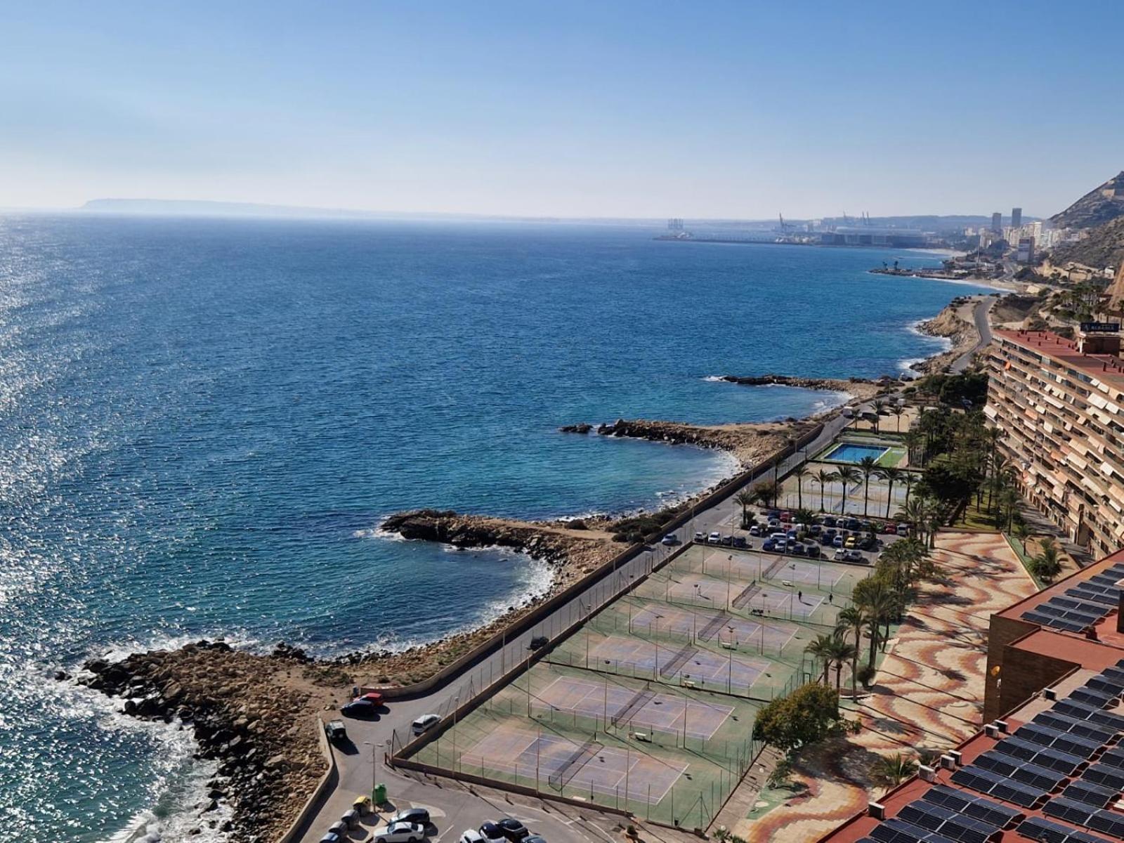 Vistas Al Mar. Gran Salon. Playa A 1 Minuto. Wifi Leilighet Alicante Eksteriør bilde