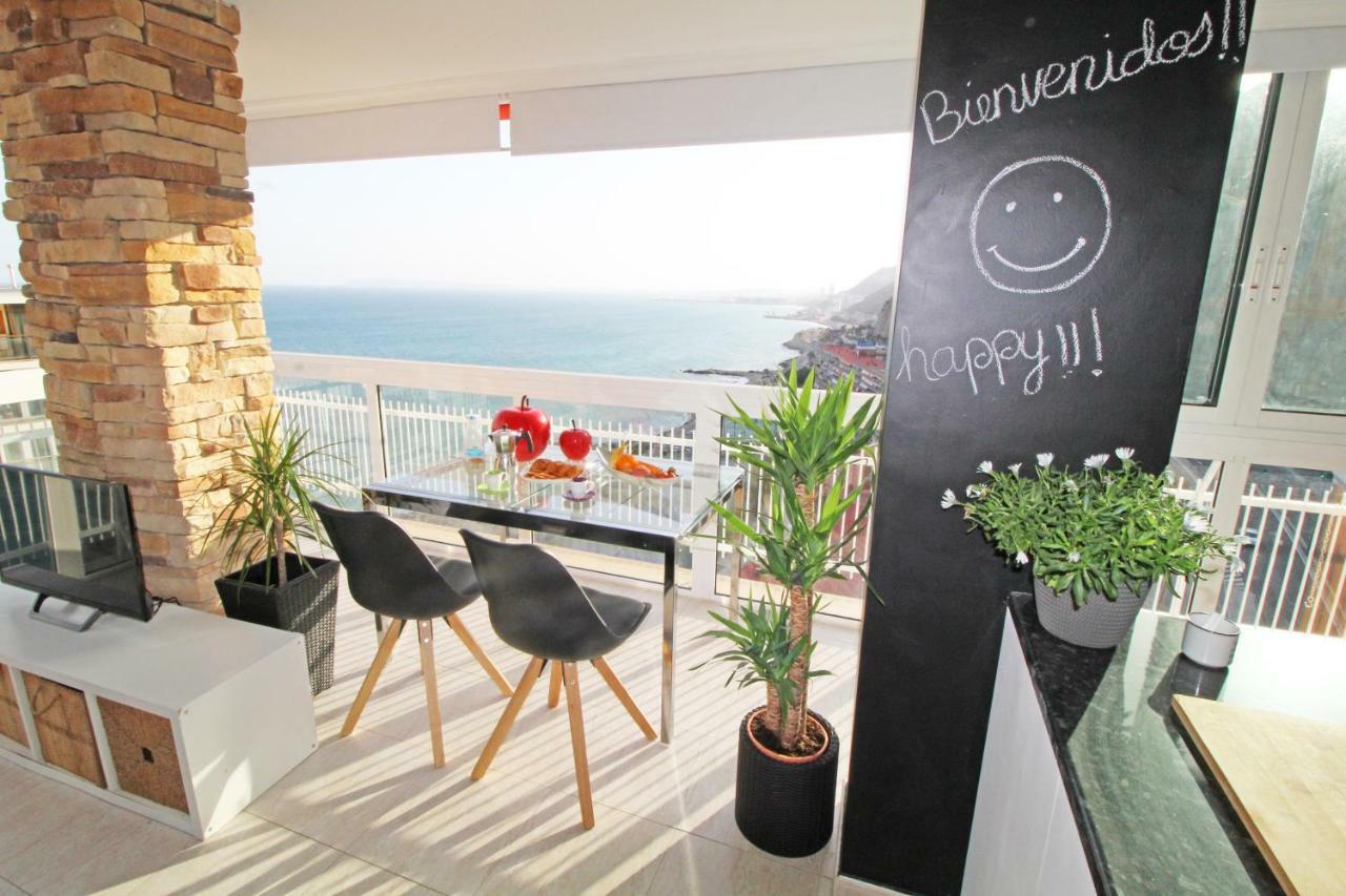 Vistas Al Mar. Gran Salon. Playa A 1 Minuto. Wifi Leilighet Alicante Eksteriør bilde